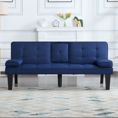 MAYEERTY 65¡± Modern Design Sleeper Sofa Bed Easy-Convertible Couch