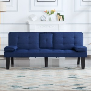 MAYEERTY 65¡± Modern Design Sleeper Sofa Bed Easy-Convertible Couch - 1 of 4