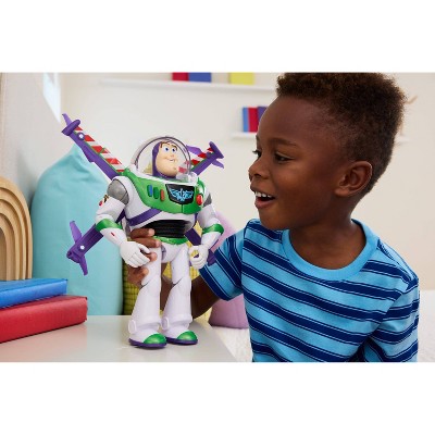 Детские фигурки Toy Story 5 Disney and Pixar Toy Story 12” Scale Flight Mode Hi-Tech Edition Buzz Lightyear 35+ Sounds Action Figures — фото 2