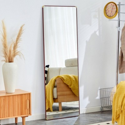 The 4th generation floor standing full-length mirror. wall mirror, bathroom makeup mirror, bedroom foyer, clothing store, wall mounted
