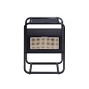 NicBex Modern Industrial Side Table with Metal Frame Contemporary End Table for Urban Decor - 2 of 4