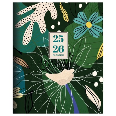 TF Publishing July 2025 - June 2026 Vivid Jungle Medium Monthly Planner