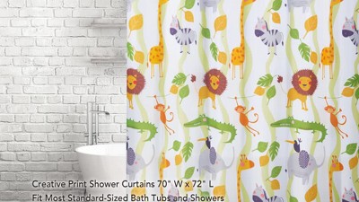Safari Scene Shower Curtain - Allure Home Creations : Target