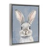 Stupell Industries Sweet Woodland Rabbit Floating Frame Canvas Art - 2 of 4