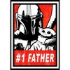 Men's Star Wars: The Mandalorian #1 Father Din Djarin and Grogu T-Shirt - 2 of 4