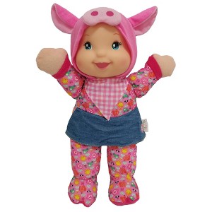 Baby's First: Farm Animal Friends Doll - Pink Pig Outfit -Interactive Musical 1+ - 1 of 4