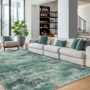 Abynow Medallion Faded Persian Indoor Area Rug - 1 of 4