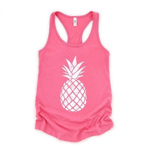 Simply Sage Market Women's Pineapple Distressed Graphic Racerback Tank - 1 of 3
