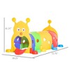 NAYSAYE Kids Tunnel Caterpillar Play Structure Reconfigurable Design for Indoor Outdoor Fun, Colorful, 41.3"*25.2"*16.5" - 3 of 4