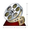Beistle Red Carpet Movie Reel Stand-Up, 3' 6" x 3', (1/Box) Multicolored - 3 of 3