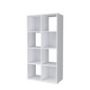 Homez 46.46 in. Tall Wood 4-Shelf Etagere Bookcase - 2 of 4