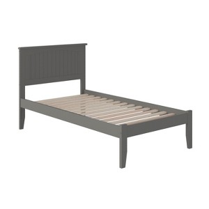 Platform Bed - Solid Hardwood Design, Open Footboard - Sturdy Wood Frame for Bedrooms - 1 of 1