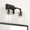 Capital Lighting Clint 2 - Light Vanity in  Black Iron - 3 of 4