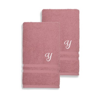 Linum Home Textiles 100% Turkish Cotton 2PC Denzi Bath Hand Set