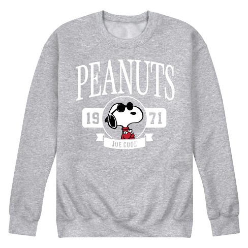 Men's peanuts sweatshirt sale