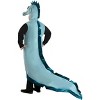 HalloweenCostumes.com 4X   Men's Plus Size Disney Flotsam And Jetsam Halloween Costume | Adult Eel Tunic Oufit,  Black/Green/Green - 3 of 4