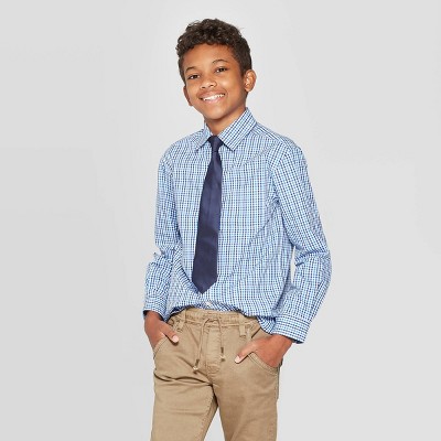 cat collar shirt tie