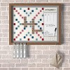WS Game Company Scrabble Deluxe Vintage 2-in-1 Wall Edition Board Game - 2 of 2