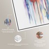 Art Remedy Doll Memories - Vibrant Reverie Reflections Colorful Abstract Wall Art Framed - 4 of 4