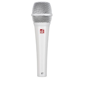 sE V7-WHT  Studio-grade Handheld Microphone Supercardioid in White - 1 of 4