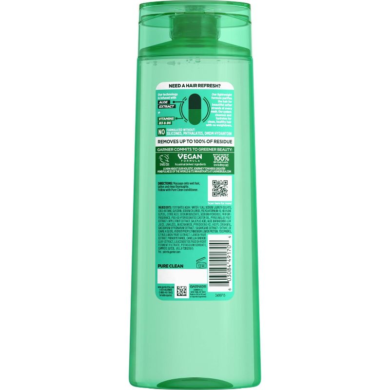 Garnier Fructis Pure Clean Aloe Extract Fortifying Shampoo, 6 of 7