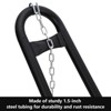 Heavy-Duty Portable Hammock Stand - 550lb Capacity, Fits 9.5-14ft Hammocks, Steel Frame for Indoor/Outdoor, Black - 3 of 4