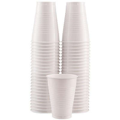 Sparksettings Orange Disposable Plastic Cups 12oz, 50 Pack : Target