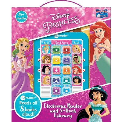 Pi Kids Disney Princess Electronic Me Reader And 8-book Library Boxed Set :  Target