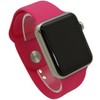 Olivia Pratt Solid Silicone Apple Watch Band Medium to Large Size Wrist M/L only.  Made for 6.5 to 8.5 inch Wrists. - 3 of 4