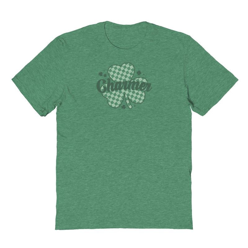 Rerun Island Men's Lucky Charmer Short Sleeve Graphic Cotton T-Shirt, 1 of 2
