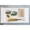 17" x 6" Dried Natural Caspedia Bunch - Storied Home: Indoor Decorative Faux Stems - 4 of 4