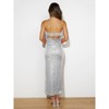 Women's Strapless Sequin Gown - Sexy Floor Length Evening Dress (S-XL) (S-XL) - 4 of 4