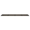 vidaXL Door Canopy Black 157.5 in.x39.4 in. Polycarbonate - 3 of 4