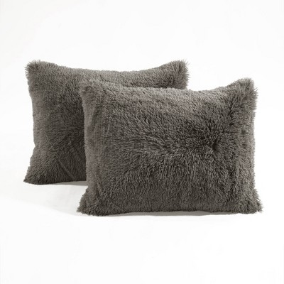 Emma Faux Fur Comforter Set - Lush Décor : Target