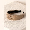 Shiraleah Knotted Faux Leather Headband - 4 of 4
