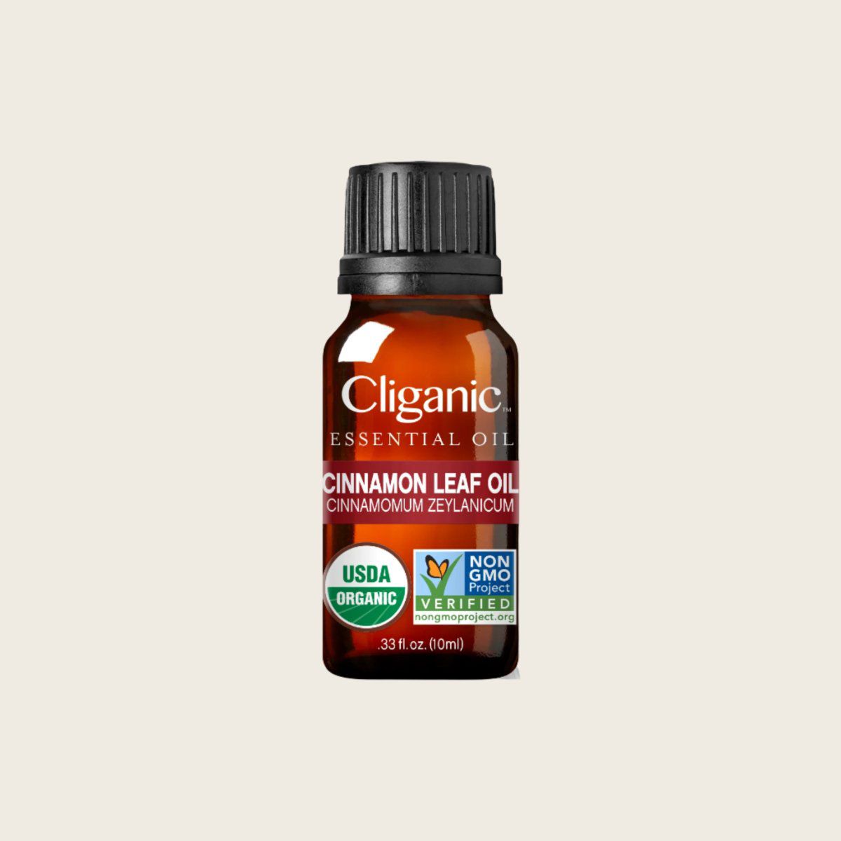 Cliganic Organic Cinnamon Leaf Oil 10ml - thumbnail 2