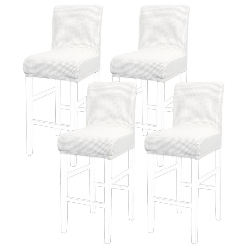 PiccoCasa Stretch Bar Stool Covers Pub Counter Height Side Chair Covers, 1 of 6