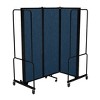 Hampden Furnishings Otis Collection Portable 3 Panel Room Divider - 2 of 4