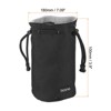 Unique Bargains Waterproof Shockproof Wear-resistant Drawstring Lens Pouch Bag 1 Pc - 2 of 3