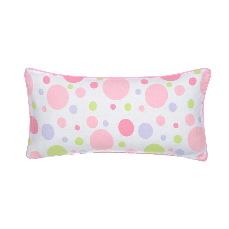 Merrill Girl Appliqued Flowers Decorative Pillow - Levtex Home, 2 of 5