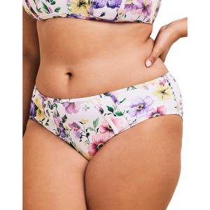 Adore Me Women's Valcea Hipster Swimwear Floral Bottom - 1 of 3