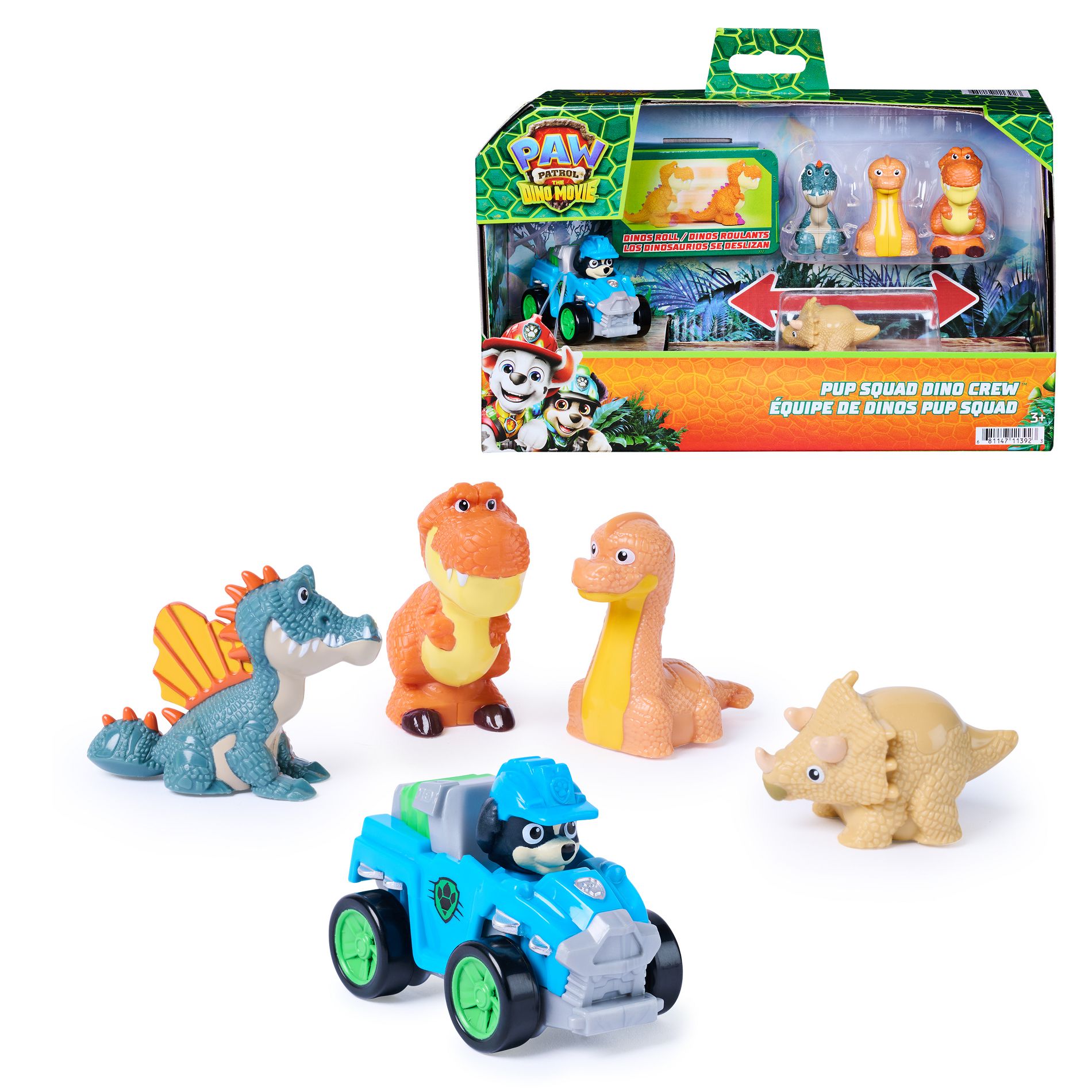 PAW Patrol: The Dino Movie, Pup Squad Dino Crew 5-Pack