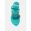 Risha Genuine Leather Tassel Women Sandals - 4 of 4