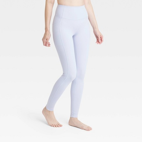 Women's Brushed Sculpt Curvy High-rise Pocketed Leggings - All In Motion™  Lavender S : Target