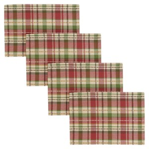 Park Designs Winfield Plaid Red Placemat Set Of 4 - 1 of 4
