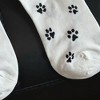 Anna-Kaci Women's 3-Pack Crew Socks with Allover Paw Print Pattern Soft Stretch Casual Sock Set - 4 of 4