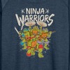 Women's - Teenage Mutant Ninja Turtles - Ninja Warriors Lightweight French Terry Wide Neck Long Sleeve Shirt - 2 of 4