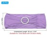 Unique Bargains Polyester Wedding Decoration Stretch Chair Sashes Bows 25 Pcs - 2 of 4