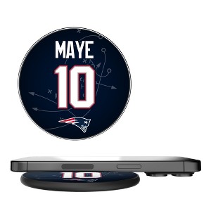 NFL New England Patriots Players Game Tactic 15-Watt Wireless Charger - 1 of 4