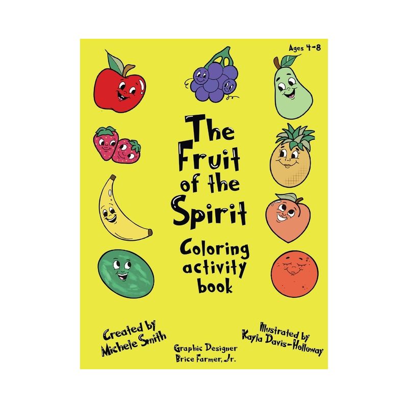 The Fruit of the Spirit coloring activity book - by  Michele D Smith (Paperback), 1 of 2